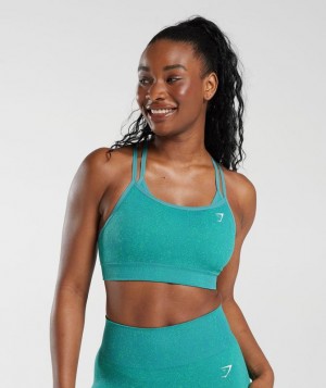 Gymshark Adapt Fleck Seamless Sports Bra Sports Bras Groen | 06KFTJIYV