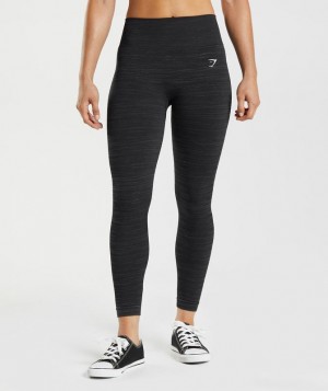 Gymshark Adapt Marl Seamless Leggings Leggings Grijs | 15QETMRNJ