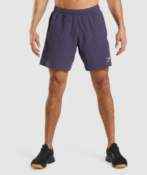 Gymshark Apex 8" Function Shorts Korte Broek Paars | 90YKDRAJQ