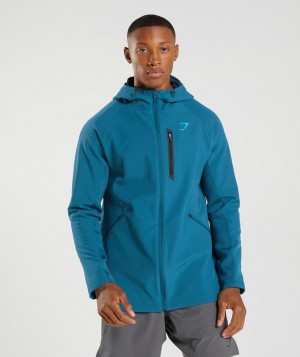 Gymshark Apex Jacket Jackets / Outerwear Blauw | 17BRDUSWN