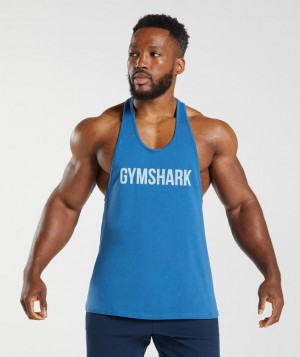 Gymshark Apollo Stringer Stringer Blauw | 16DZIYVSH