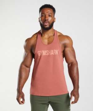 Gymshark Apollo Stringer Stringer Rood | 54GYQIUKZ