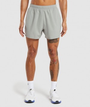 Gymshark Arrival 5" Shorts Korte Broek Grijs | 71CLXBMSQ