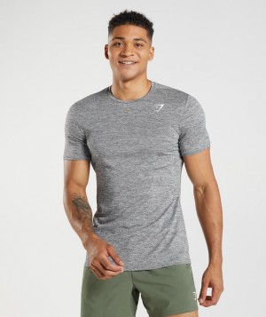 Gymshark Arrival Marl T-Shirt T-Shirts Grijs | 56FJPVLSX