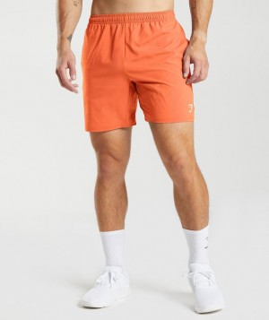 Gymshark Arrival Shorts Korte Broek Oranje | 49OYVTELZ