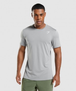 Gymshark Arrival T-Shirt T-Shirts Grijs | 38TZRCGHB