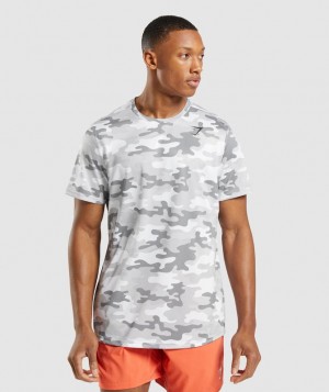 Gymshark Arrival T-Shirt T-Shirts Lichtgrijs | 53WCZMQRL