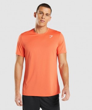 Gymshark Arrival T-Shirt T-Shirts Oranje | 86WDPIFTL