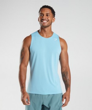 Gymshark Arrival Tank Tanktop Blauw | 20KDRJXBC