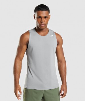 Gymshark Arrival Tank Tanktop Grijs | 96RPAJOIL