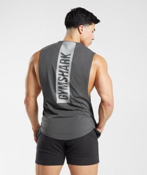 Gymshark Bold Drop Arm Tank Drop Armhole Tank Grijs | 32WDMOUXB