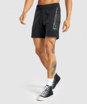 Gymshark Bold Shorts Korte Broek Zwart | 38LKJSUVT