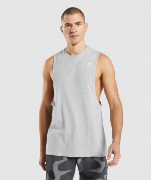 Gymshark Critical 2.0 Drop Arm Tank Drop Armhole Tank Lichtgrijs | 57PMRGDSO