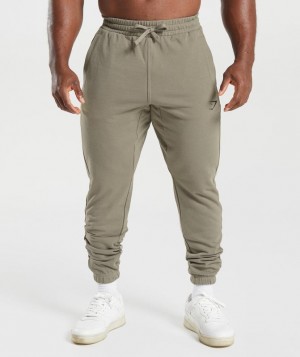 Gymshark Essential Oversized Joggers Broek Bruin | 48WJOIGPL