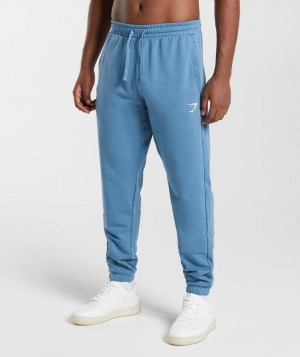 Gymshark Essential Oversized Joggers Joggingbroek Blauw | 72TXKAJNG