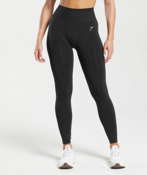 Gymshark Everyday Seamless Leggings Leggings Zwart | 46XMODVQE