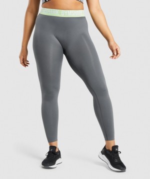 Gymshark Fit Seamless Leggings Leggings Charcoal | 92VPYXDES