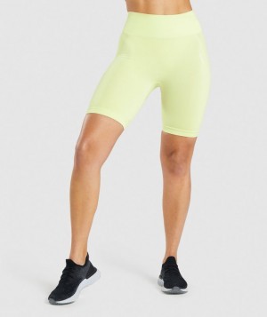 Gymshark Flex Cycling Shorts Korte Broek Lichtgroen | 40UFHLWCV