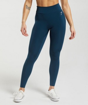 Gymshark GS Power Original Leggings Leggings Donkerblauw | 58PMLGTDZ