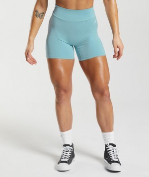 Gymshark GS Power Original Tight Shorts Korte Broek Blauw | 94EYQBHTM