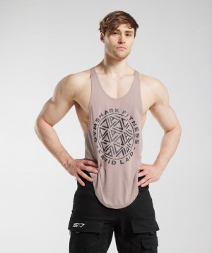 Gymshark GS x David Laid Stringer Stringer Roze | 94YIVRXNT