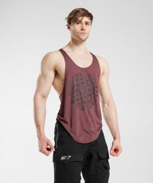 Gymshark GS x David Laid Stringer Stringer Bruin | 65EARGQYV