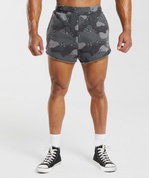 Gymshark Legacy 4" Shorts Korte Broek Grijs | 16UGMHKLV