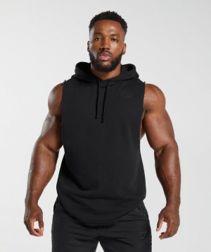 Gymshark Legacy Drop Arm Hoodie Hoodies Zwart | 24WQIRKGL