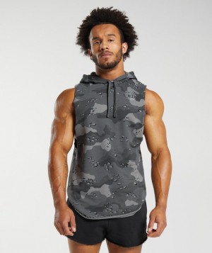 Gymshark Legacy Drop Arm Hoodie Hoodies Grijs | 80YOCHKZW