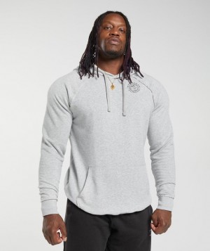 Gymshark Legacy Hoodie Hoodies Lichtgrijs | 03OWRTHAS