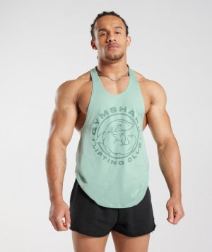 Gymshark Legacy Stringer Stringer Groen | 27YVDQHFP