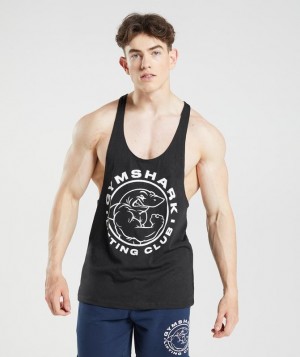 Gymshark Legacy Stringer Stringer Zwart | 26SFTZDYL