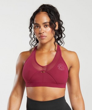 Gymshark Legacy T-Bar Sports Bra Sports Bras Roze | 14HLSGFTU