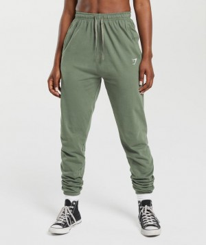 Gymshark Lifting Lightweight Joggers Broek Groen | 42QOPXBKU