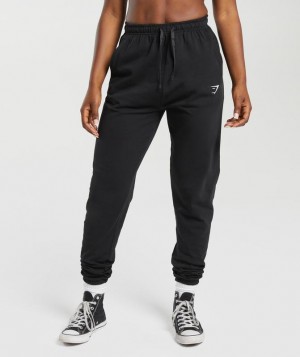 Gymshark Lifting Lightweight Joggers Broek Zwart | 54DWHIZKU