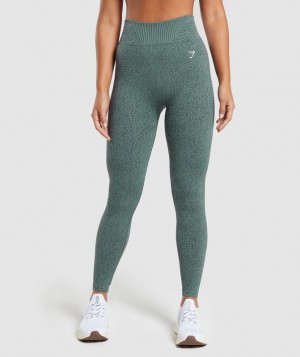 Gymshark Marl Seamless Leggings Leggings Grijs Grijs | 01VSFJQNK