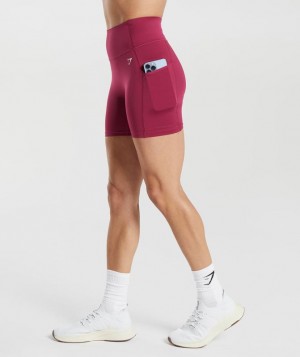 Gymshark Pocket Shorts Korte Broek Roze | 31KTXRYAF