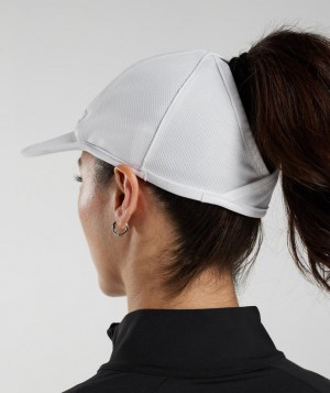 Gymshark Ponytail Cap Caps Wit | 71GTRJLZY