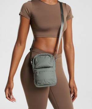 Gymshark Premium Lifestyle Cross Body All Bags Groen | 16XAIURZN