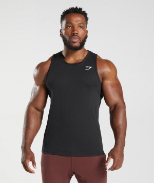 Gymshark React Tank Tanktop Zwart | 20OPBSIKN