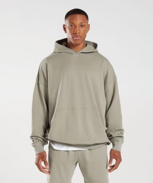 Gymshark Rest Day Essentials Hoodie Hoodies Bruin | 97QARDOLI