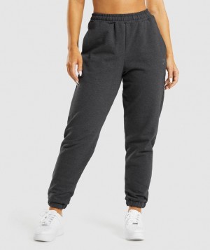 Gymshark Rest Day Sweats Joggers Broek Zwart | 85QHMDYJB