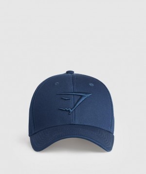 Gymshark Sharkhead Cap Caps Donkerblauw | 86RIKHVAW