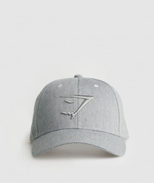 Gymshark Sharkhead Cap Caps Lichtgrijs | 91LKZHBPE