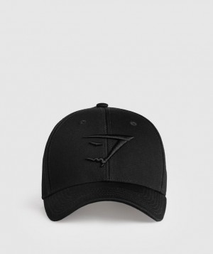 Gymshark Sharkhead Cap Caps Zwart | 83GLZUXWS