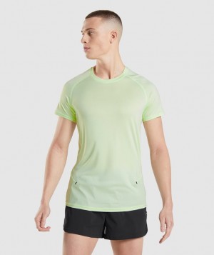 Gymshark Speed Evolve T-Shirt T-Shirts Groen | 73PXEFONJ