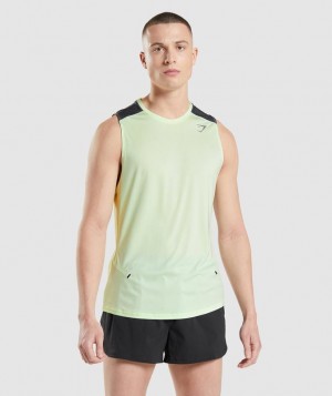 Gymshark Speed Evolve Tank Tanktop Groen | 68BWUXNFV