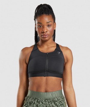 Gymshark Speed Sports Bra Sports Bras Zwart | 42SOPBRYT