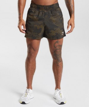 Gymshark Sport 5" Shorts Korte Broek Geel | 47XADIRML