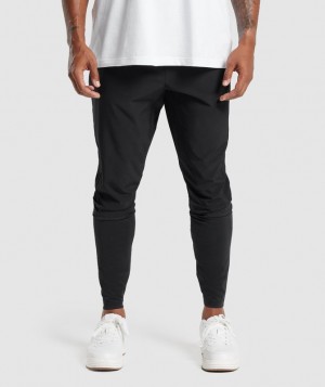 Gymshark Sport Run Pants Broek Zwart | 41ZTXIMQE